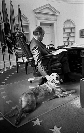 Liberty, Gerald Ford's  Golden Retriever